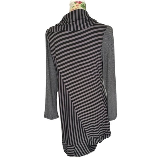 Clarity Striped Dress Sz M - Picture 2 of 16